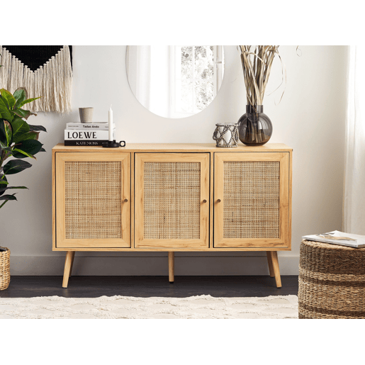 Armário PEROTE Rattan Castanho claro Armário PEROTE Rattan Castanho claro