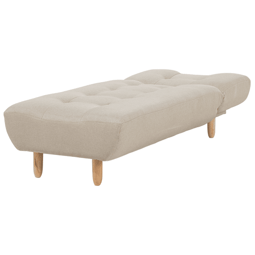 Chaise longue ALSTEN Tecido Creme Chaise longue ALSTEN Tecido Creme