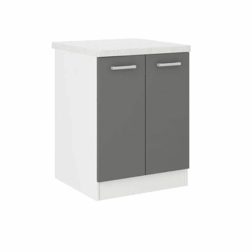 Mobiliário Auxiliar Cinzento Plástico Melamina PVC Mobiliário Auxiliar Cinzento Plástico Melamina PVC