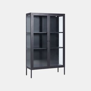 Armário expositor NASH Metal 90 cm Preto