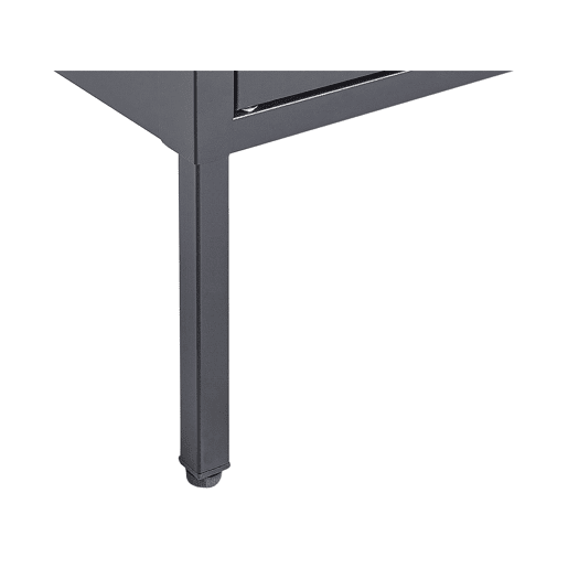 Armário expositor NASH Metal 90 cm Preto