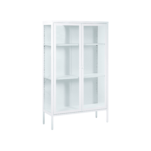 Armário expositor NASH Metal 90 cm Branco Armário expositor NASH Metal 90 cm Branco