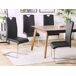 Beliani Silla de comedor PICKNES Beliani Silla de comedor PICKNES Negro