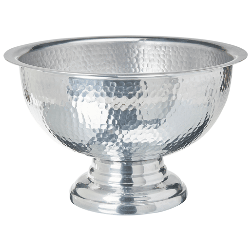 Cesto decorativo TIWANAKU Metal Prateado
