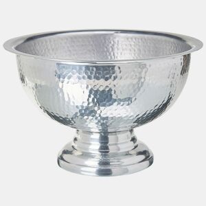 Cesto decorativo TIWANAKU Metal Prateado