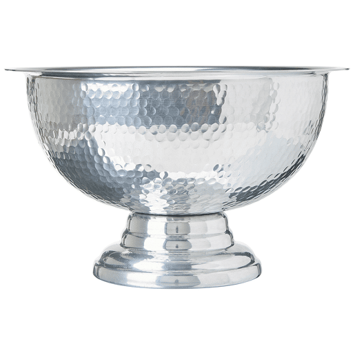 Cesto decorativo TIWANAKU Metal Prateado