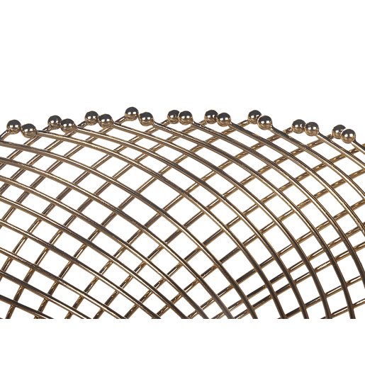 Conjunto de 2 taças decorativas BALIUNG Metal Dourado