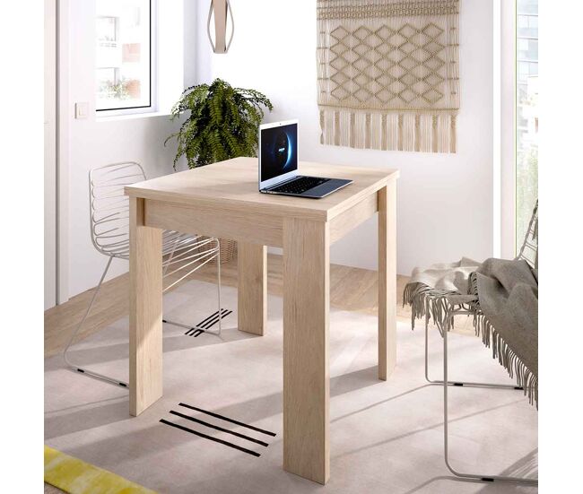 Mesa auxiliar extensible bok 79,2x67,1-134x67,1 cm