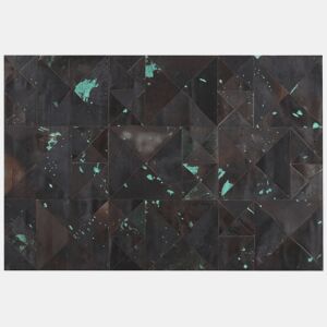 Tapete ATALAN Castanho 160 x 230 cm Pele