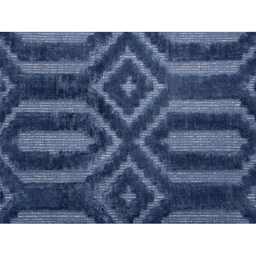 Tapete ADATEPE Azul marinho 80 x 150 cm Viscose