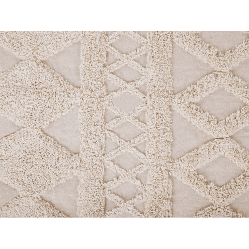 Tapete DIDIM Creme 160 x 230 cm Algodão