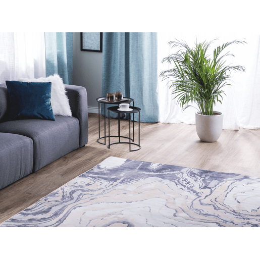 Tapete GEBZE Azul 140 x 200 cm