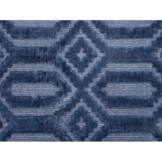 Tapete ADATEPE Azul marinho 140 x 200 cm Viscose