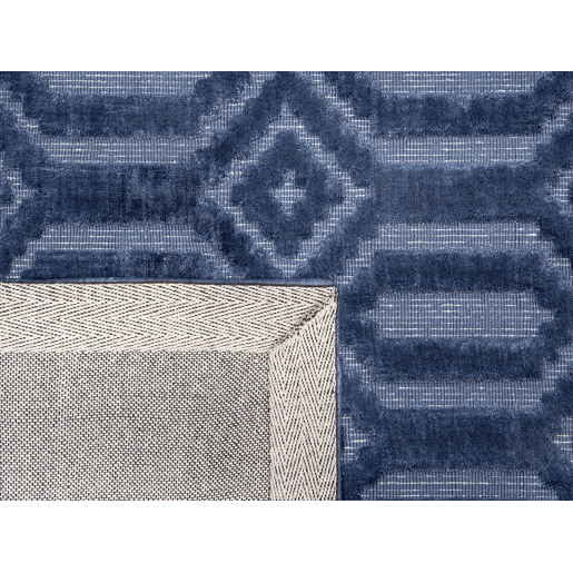 Tapete ADATEPE Azul marinho 140 x 200 cm Viscose