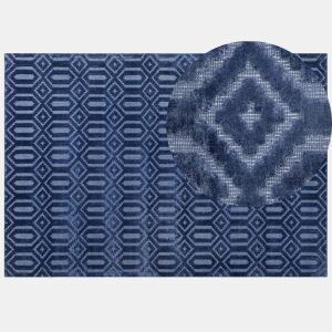 Tapete ADATEPE Azul marinho 160 x 230 cm Viscose