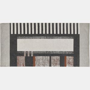 Tapete KAKINADA Multicolor 80 x 150 cm Algodão