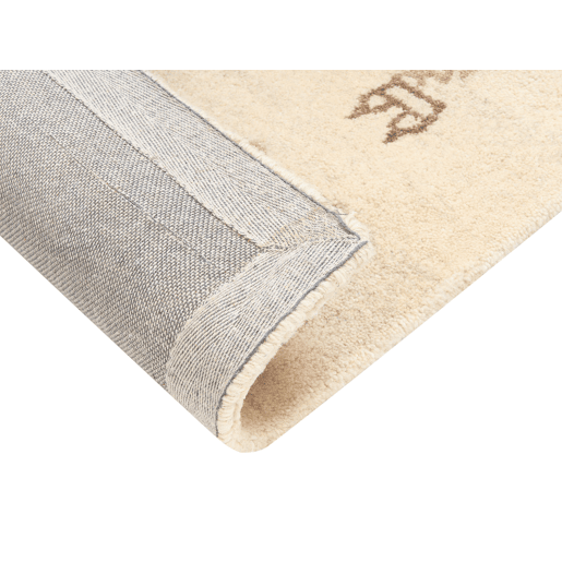 Tapete SULUCA Creme 140 x 200 cm Lã Gabbeh Tapete SULUCA Creme 140 x 200 cm Lã Gabbeh