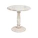 Beliani Mesa auxiliar JAMBIA Beliani Mesa auxiliar JAMBIA Blanco/ Beige