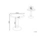 Beliani Mesa auxiliar JAMBIA Beliani Mesa auxiliar JAMBIA Blanco/ Beige