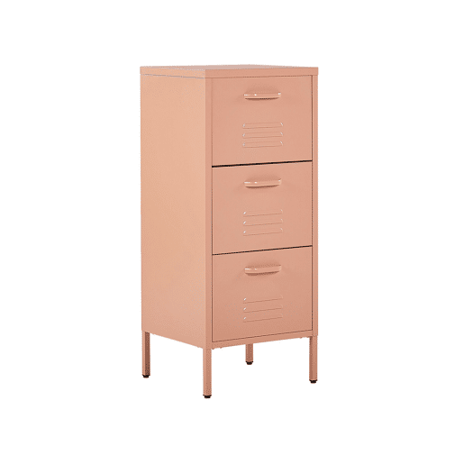 Arrumação de escritório WOSTOK Metal Rosa pêssego
