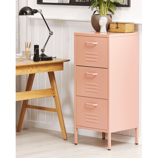 Arrumação de escritório WOSTOK Metal Rosa pêssego