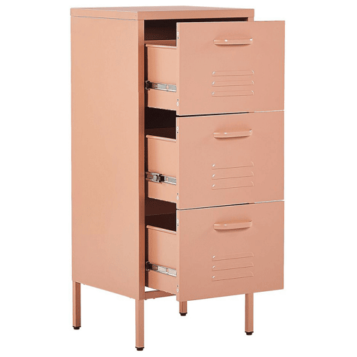 Arrumação de escritório WOSTOK Metal Rosa pêssego