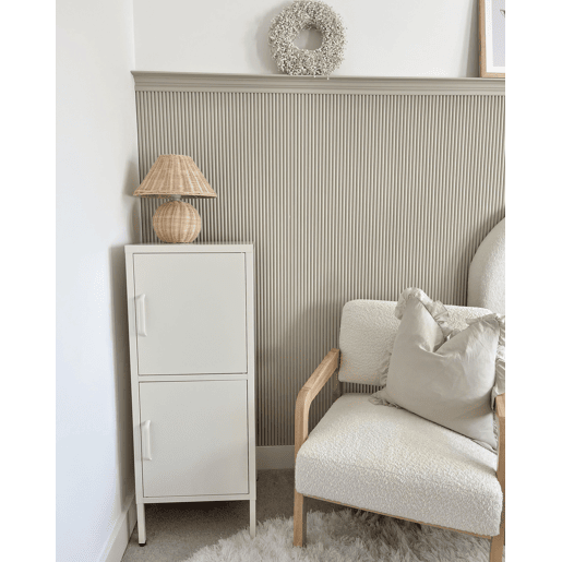 Arrumação de escritório HURON Metal Branco