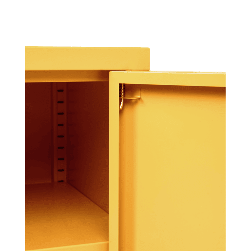 Arrumação de escritório URIA Metal Amarelo