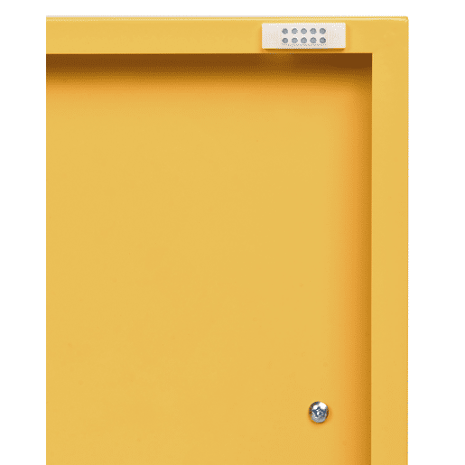 Arrumação de escritório URIA Metal Amarelo