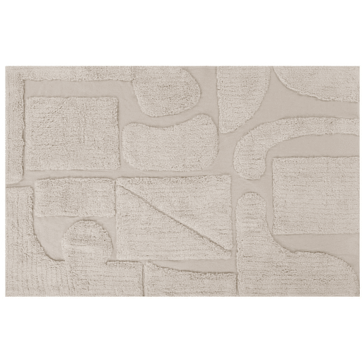 Tapete DIYADIN Creme 160 x 230 cm Algodão