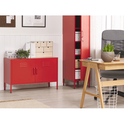 Arrumação de escritório URIA Metal Vermelho