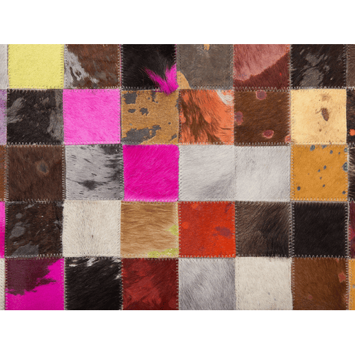 Tapete ENNE Multicolor 200 x 200 cm Pele Tapete ENNE Multicolor 200 x 200 cm Pele