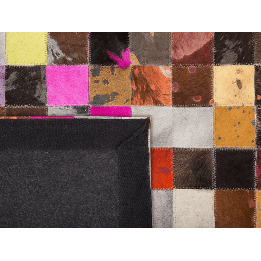 Tapete ENNE Multicolor 200 x 200 cm Pele Tapete ENNE Multicolor 200 x 200 cm Pele