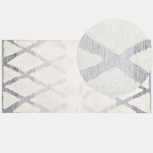 Tapete PENDIK Creme claro 80 x 150 cm Algodão