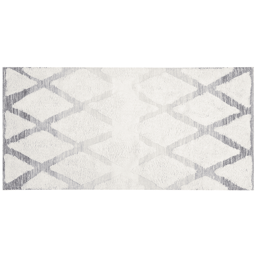 Tapete PENDIK Creme claro 80 x 150 cm Algodão