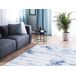 Beliani De pelo corto BURDUR 140x200 Beliani De pelo corto BURDUR 140x200 Azul Claro
