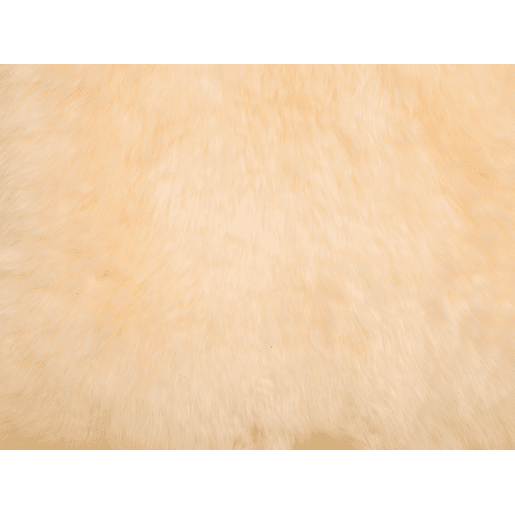 Tapete em pele de ovelha ULURU Creme 65 x 110 cm