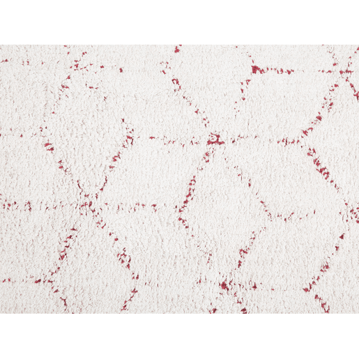 Tapete SAKARYA Branco 80 x 150 cm Algodão Tapete SAKARYA Branco 80 x 150 cm Algodão