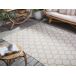 Beliani Alfombra de exterior AKSU 140x200 Beliani Alfombra de exterior AKSU 140x200 Blanco