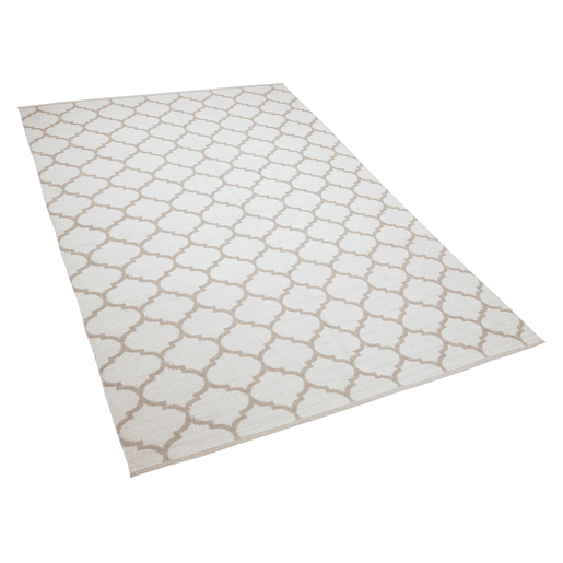 Tapete de exterior AKSU Creme 140 x 200 cm Reversível