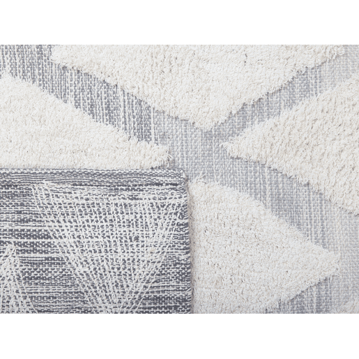 Tapete PENDIK Creme claro 140 x 200 cm Algodão