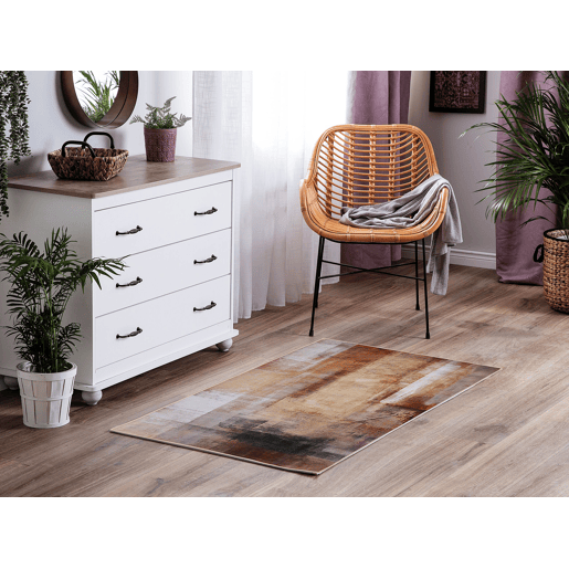 Tapete TRABZON Castanho 80 x 150 cm