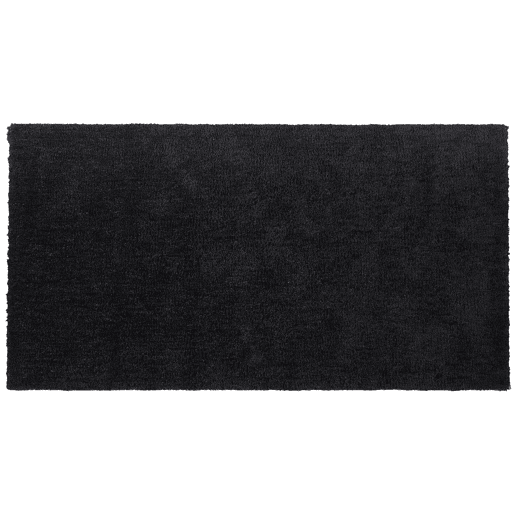 Tapete felpudo DEMRE Preto 80 x 150 cm