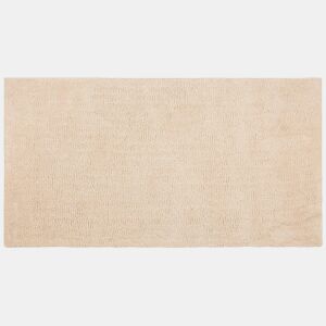 Tapete felpudo DEMRE Creme claro 80 x 150 cm