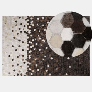 Tapete EYIM Castanho 140 x 200 cm Pele