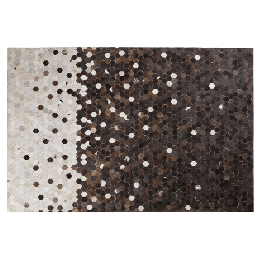 Tapete EYIM Castanho 140 x 200 cm Pele
