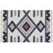 Beliani De pelo corto KOZLU 160x230 Beliani De pelo corto KOZLU 160x230 Azul