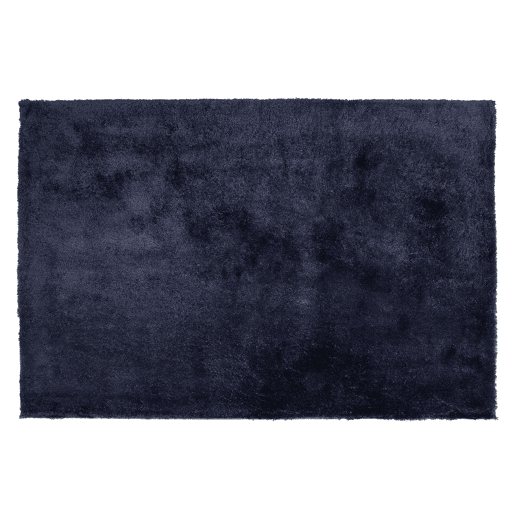 Tapete felpudo EVREN Azul escuro 140 x 200 cm