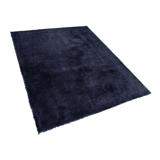 Tapete felpudo EVREN Azul escuro 140 x 200 cm