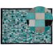 Beliani De pelo corto NIKFER 160x230 Beliani De pelo corto NIKFER 160x230 Turquesa